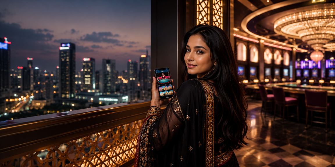 চট্টগ্রামে মোবাইলে নতুন ক্যাসিনো গেম উপভোগ করছেন একজন ব্যবহারকারী
