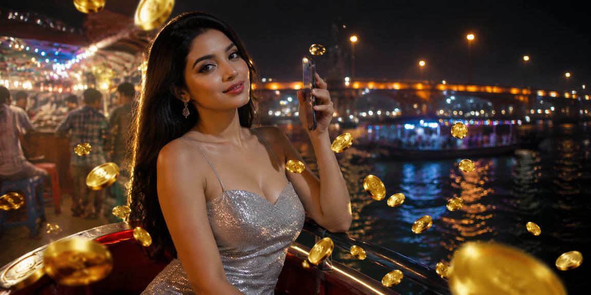 ময়মনসিংহে রাতের বাজারে মোবাইল ক্যাসিনো উপভোগ করছেন একজন ব্যবহারকারী